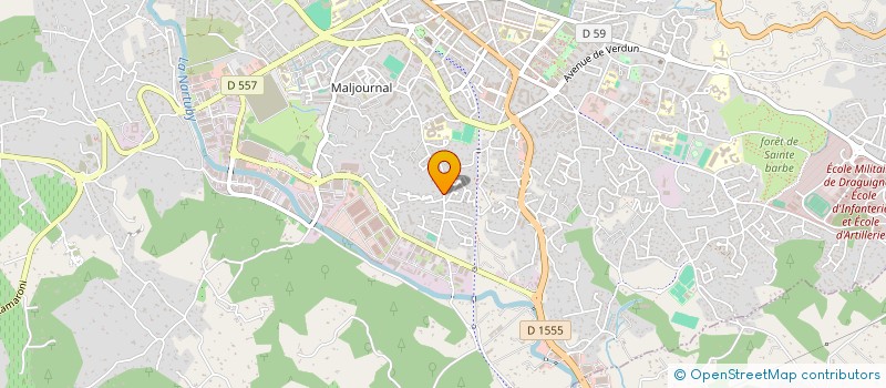 localisation de l'entreprise MONSIEUR FRANCOIS JUGE à DRAGUIGNAN