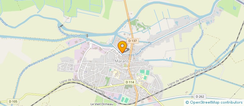 localisation de l'entreprise MONSIEUR FRANCOIS JULES à MARANS