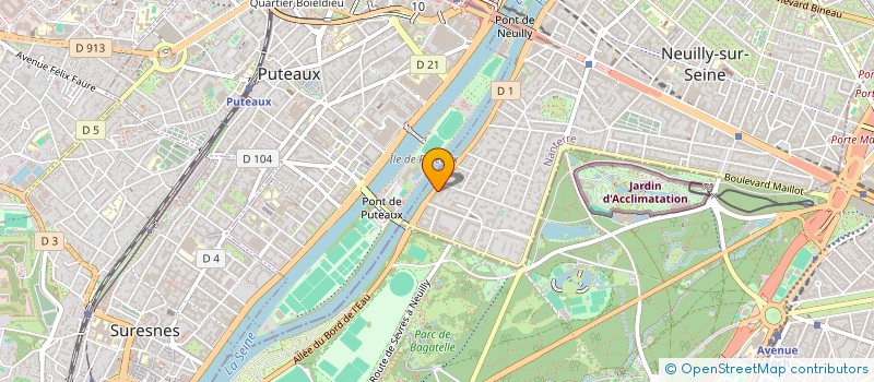 localisation de l'entreprise MONSIEUR FRANCOIS JULIEN à NEUILLY-SUR-SEINE