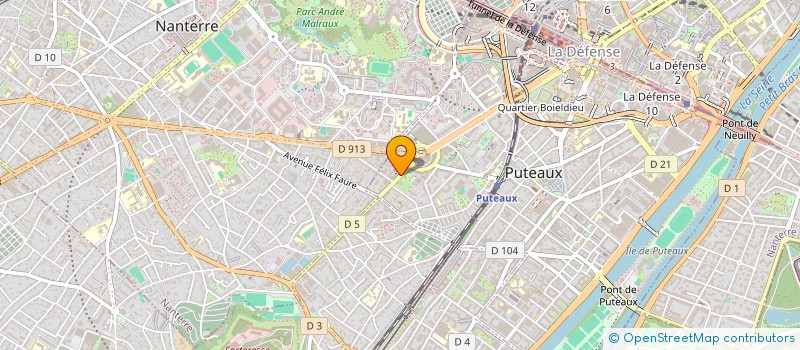 localisation de l'entreprise MONSIEUR FRANCOIS JUSSIAUX  PARIS