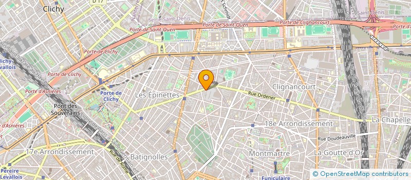 localisation de l'entreprise MONSIEUR FRANCOIS KAMGA TCHANTCHEU  PARIS