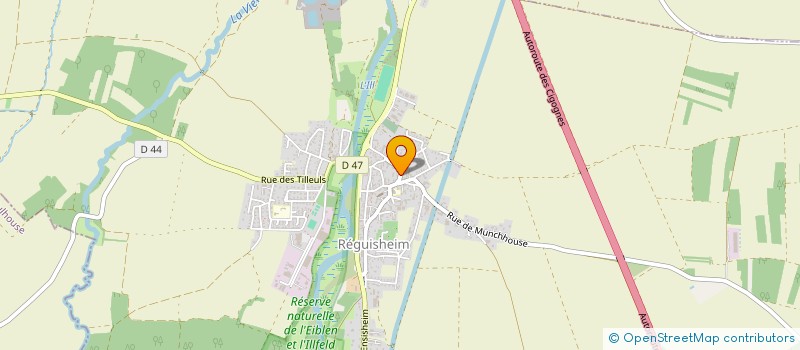 localisation de l'entreprise MONSIEUR FRANCOIS KAUTZMANN  REGUISHEIM