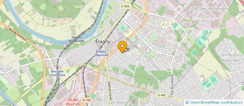 localisation de l'entreprise MONSIEUR FRANCOIS KEO  ERAGNY