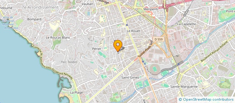localisation de l'entreprise MONSIEUR FRANCOIS KERN à MARSEILLE