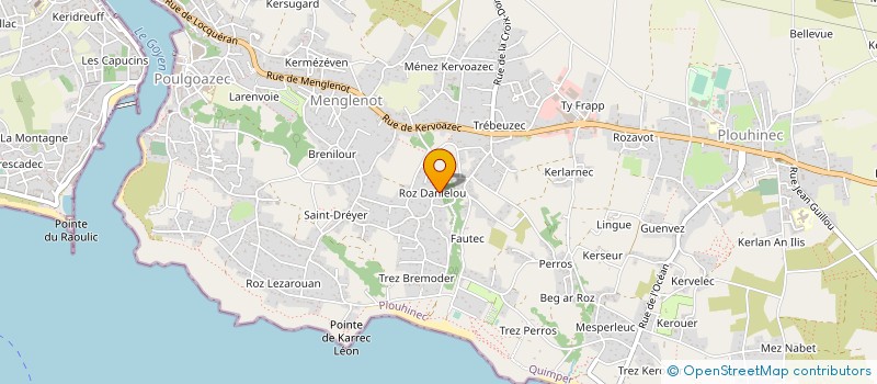 localisation de l'entreprise MONSIEUR FRANCOIS KERNOA  PLOUHINEC
