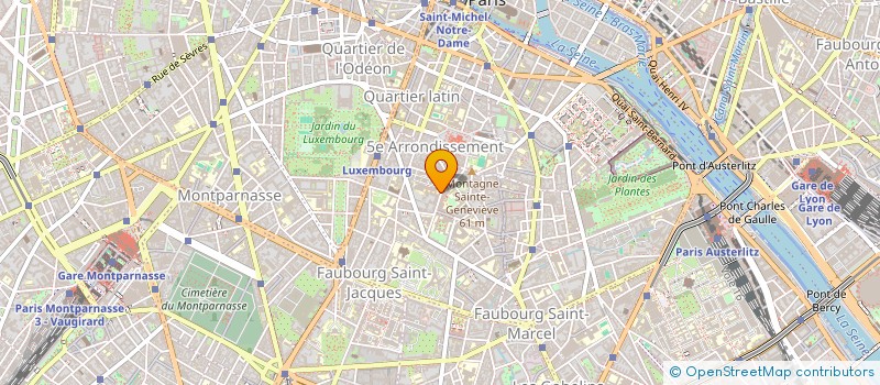 localisation de l'entreprise MONSIEUR FRANCOIS KESSLER  PARIS