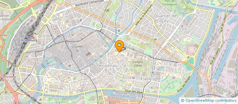 localisation de l'entreprise MONSIEUR FRANCOIS KESSLER à STRASBOURG
