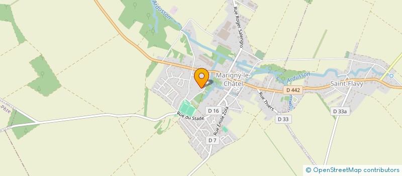 localisation de l'entreprise MONSIEUR FRANCOIS KESY  MARIGNY-LE-CHATEL