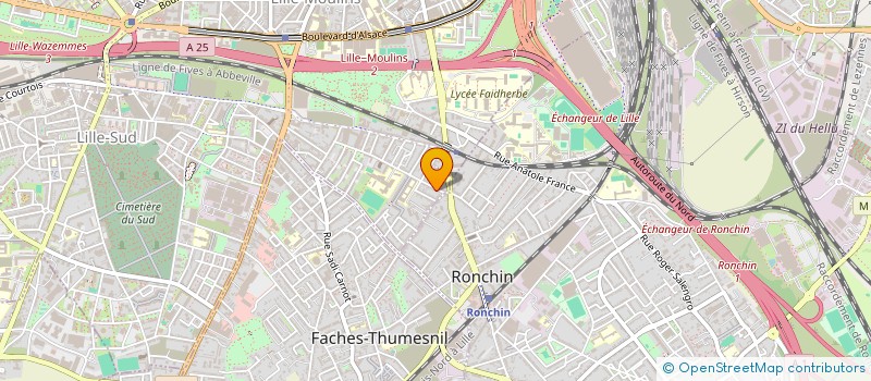 localisation de l'entreprise MONSIEUR FRANCOIS KIEBBE à LILLE