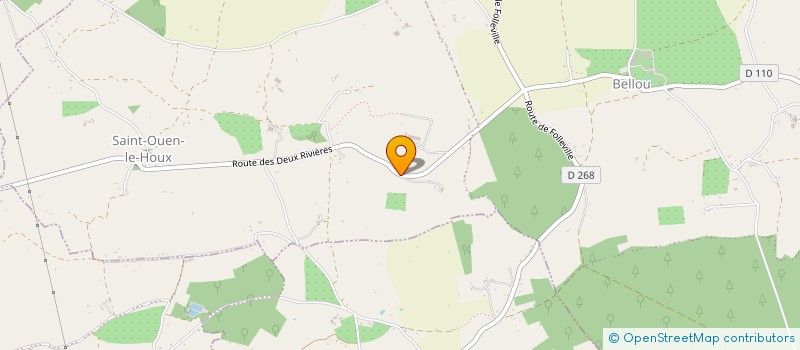 localisation de l'entreprise MONSIEUR FRANCOIS KIFFERT  LIVAROT-PAYS-D'AUGE