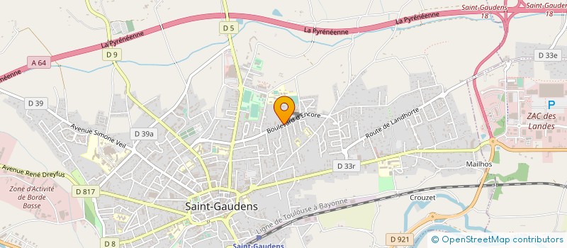 localisation de l'entreprise MONSIEUR FRANCOIS KLIEN  SAINT-GAUDENS