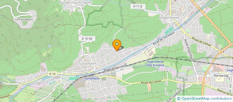 localisation de l'entreprise MONSIEUR FRANCOIS KUEHN  TURCKHEIM