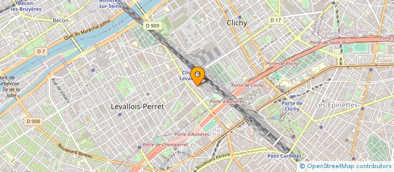 localisation de l'entreprise MONSIEUR FRANCOIS LA NEELLE à LEVALLOIS-PERRET
