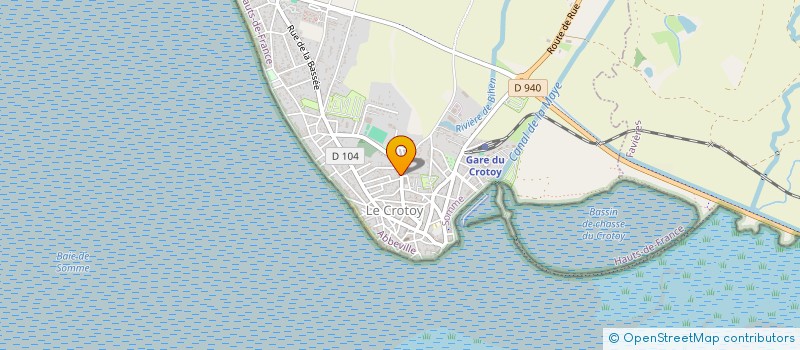 localisation de l'entreprise MONSIEUR FRANCOIS LABARRE à LE CROTOY