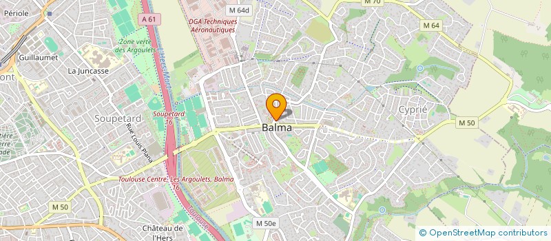 localisation de l'entreprise MONSIEUR FRANCOIS LABATUT à BALMA