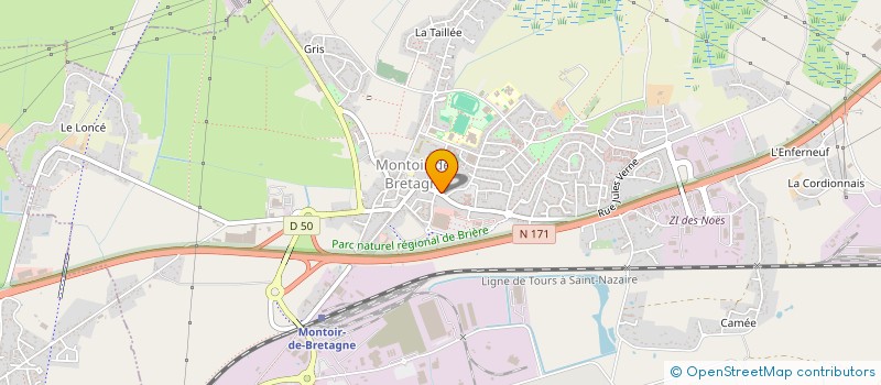 localisation de l'entreprise MONSIEUR FRANCOIS LABBE à MONTOIR-DE-BRETAGNE