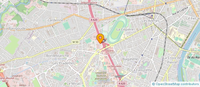 localisation de l'entreprise MONSIEUR FRANCOIS LABESSAN  TOULOUSE