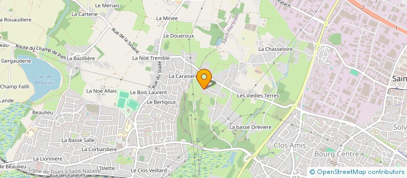 localisation de l'entreprise MONSIEUR FRANCOIS LABOUR à SAINT-HERBLAIN