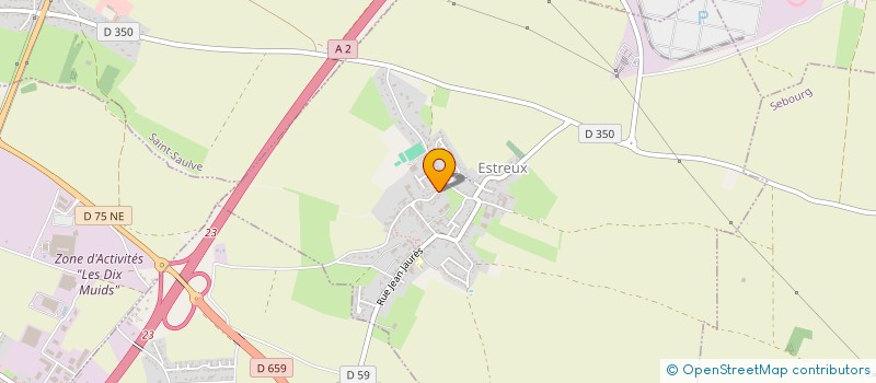 localisation de l'entreprise MONSIEUR FRANCOIS LABOUREAU  ESTREUX
