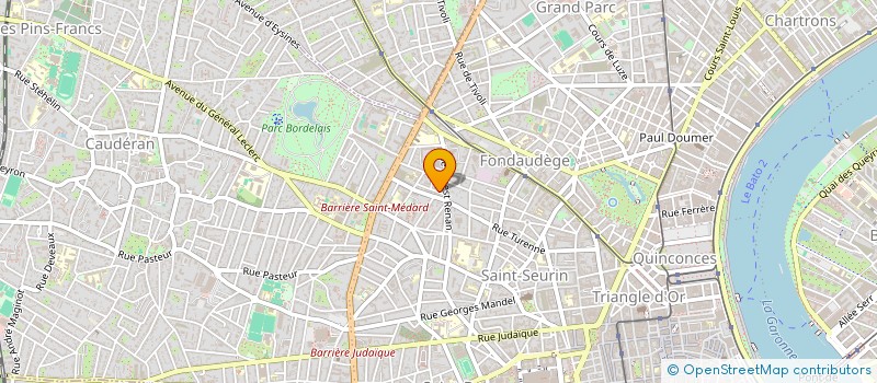 localisation de l'entreprise MONSIEUR FRANCOIS LACARCE  BORDEAUX