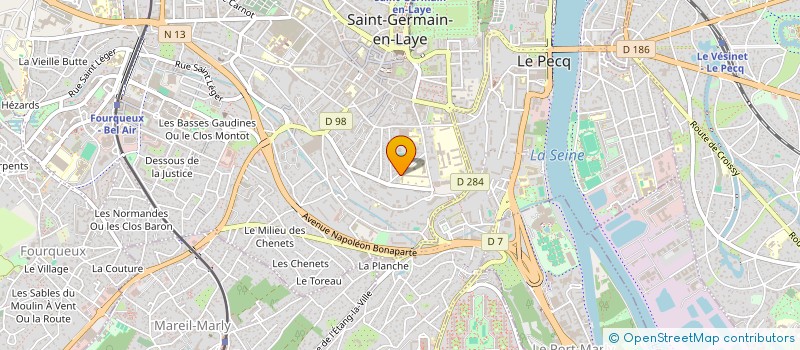 localisation de l'entreprise MONSIEUR FRANCOIS LACHAUME à SAINT-GERMAIN-EN-LAYE