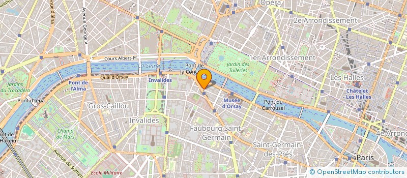 localisation de l'entreprise MONSIEUR FRANCOIS LACHEZE  PARIS