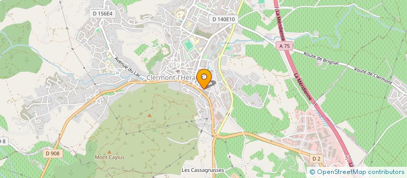 localisation de l'entreprise MONSIEUR FRANCOIS LACOMME-LAHOURGUETTE  CLERMONT-L'HERAULT