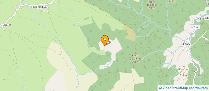 localisation de l'entreprise MONSIEUR FRANCOIS LACROUTE  MURAT-SUR-VEBRE