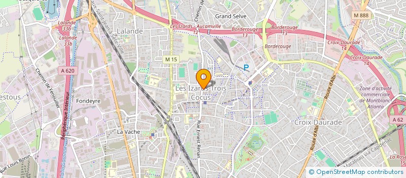 localisation de l'entreprise MONSIEUR FRANCOIS LADOWITCH  TOULOUSE