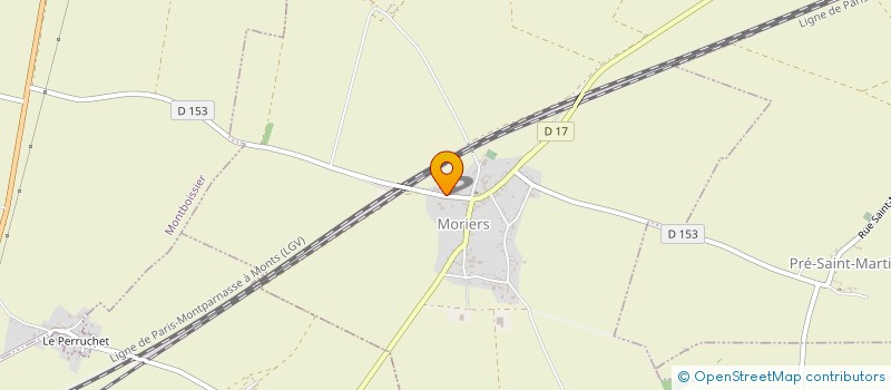 localisation de l'entreprise MONSIEUR FRANCOIS LAFA  MORIERS