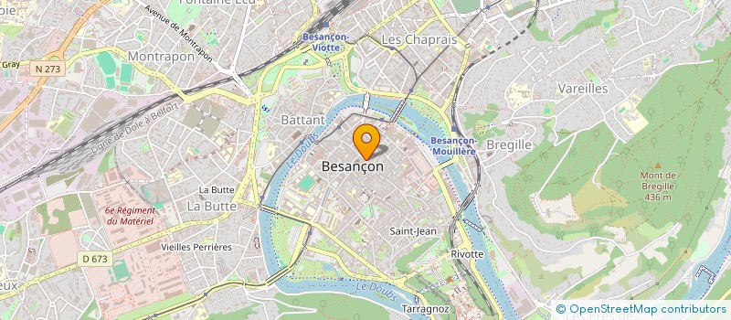 localisation de l'entreprise MONSIEUR FRANCOIS LAFARGE à BESANCON