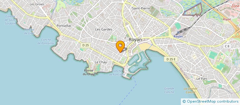 localisation de l'entreprise MONSIEUR FRANCOIS LAFEUILLE  ROYAN
