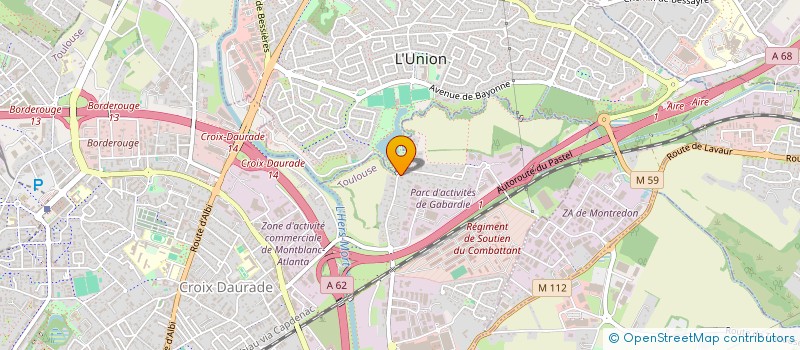 localisation de l'entreprise MONSIEUR FRANCOIS LAFOND à TOULOUSE