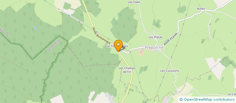 localisation de l'entreprise MONSIEUR FRANCOIS LAGARDE à SEMELAY