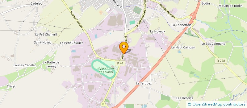 localisation de l'entreprise MONSIEUR FRANCOIS LAGY à LOUDEAC