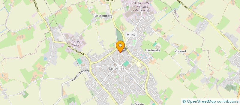 localisation de l'entreprise MONSIEUR FRANCOIS LAHY  LINSELLES