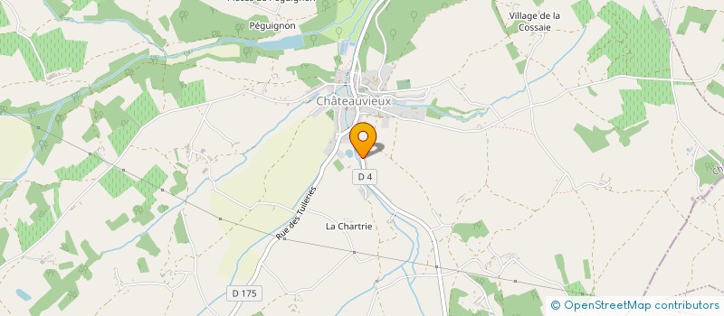 localisation de l'entreprise MONSIEUR FRANCOIS LALLIER  CHATEAUVIEUX