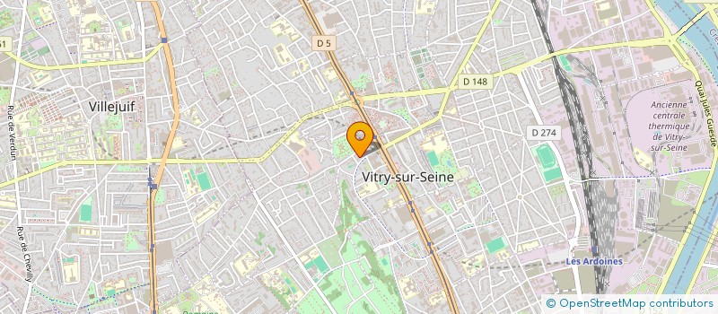 localisation de l'entreprise MONSIEUR FRANCOIS LAMBERT à VITRY-SUR-SEINE