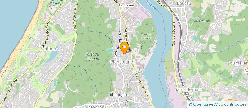 localisation de l'entreprise MONSIEUR FRANCOIS LAMBERT  ANGLET