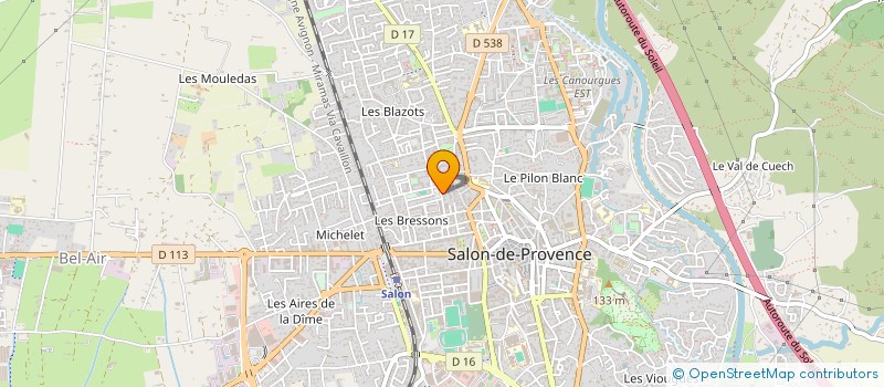 localisation de l'entreprise MONSIEUR FRANCOIS LAMBERT  SALON-DE-PROVENCE
