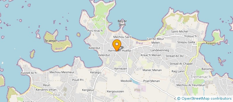 localisation de l'entreprise MONSIEUR FRANCOIS LAMBERT  PLOUGUERNEAU