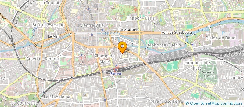 localisation de l'entreprise MONSIEUR FRANCOIS LAMIDON  RENNES