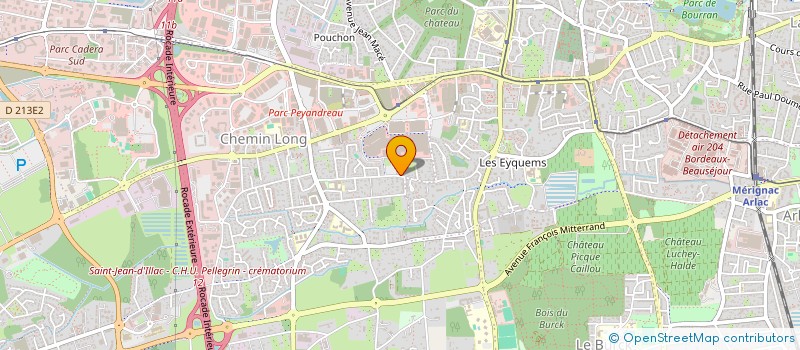 localisation de l'entreprise MONSIEUR FRANCOIS LAMON  MERIGNAC