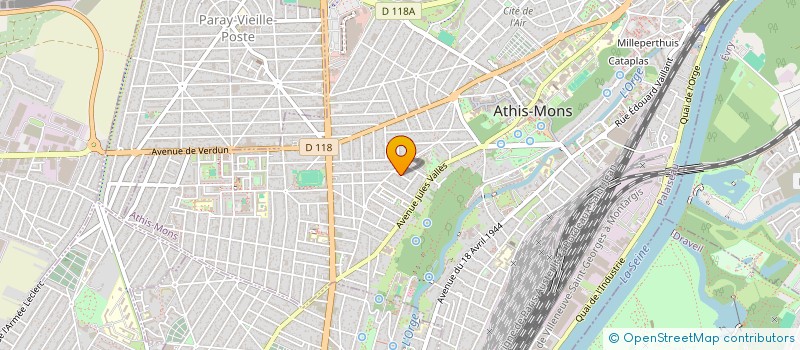 localisation de l'entreprise MONSIEUR FRANCOIS LAMORA à ATHIS MONS