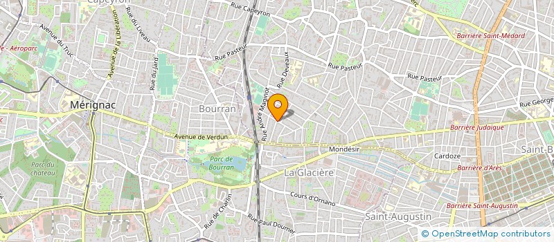 localisation de l'entreprise MONSIEUR FRANCOIS LAMOURET à BORDEAUX