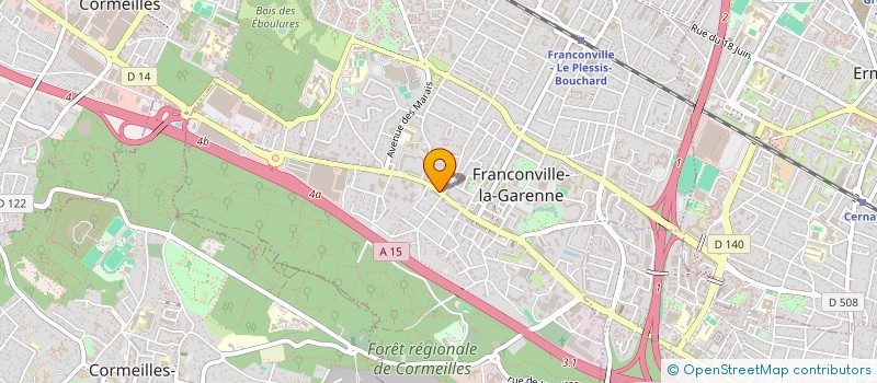 localisation de l'entreprise MONSIEUR FRANCOIS LAMOURETTE à FRANCONVILLE