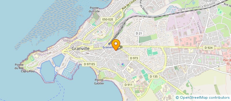 localisation de l'entreprise MONSIEUR FRANCOIS LAMY à GRANVILLE