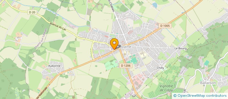 localisation de l'entreprise MONSIEUR FRANCOIS LANCON à VEIGY-FONCENEX