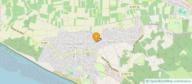 localisation de l'entreprise MONSIEUR FRANCOIS LANCON  LE BOIS-PLAGE-EN-RE