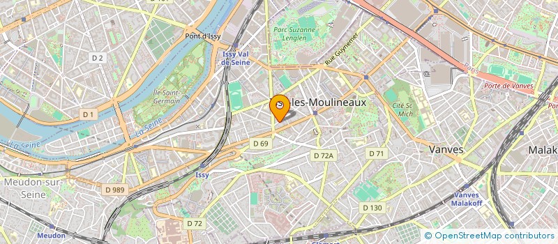localisation de l'entreprise MONSIEUR FRANCOIS LANDRAUD BRENOT à ISSY-LES-MOULINEAUX